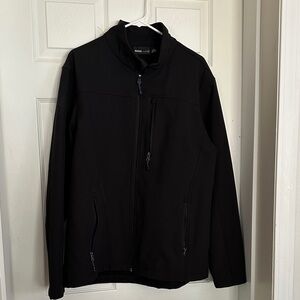 Swiss Tech Men’s Black Lightweight Softshell Jacket